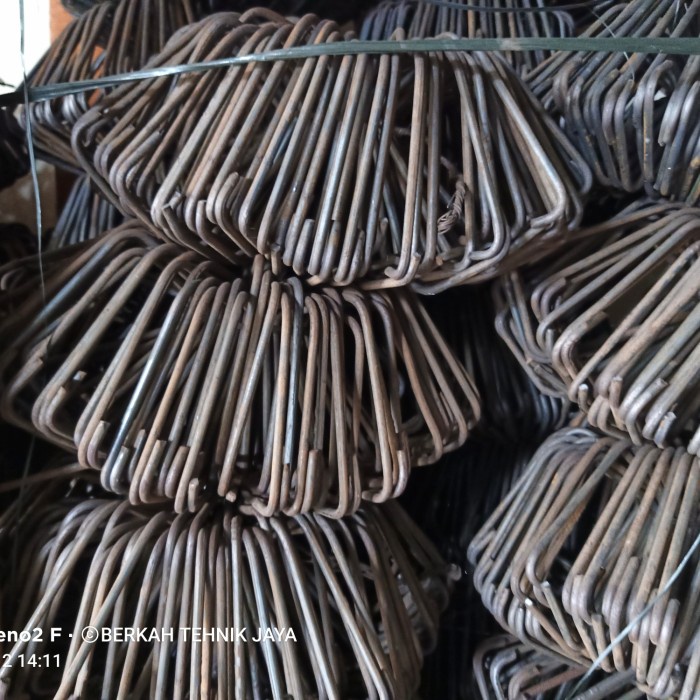 cincin besi behel 8X12 /ring behel 8x12 besi 6 mm/isi 100