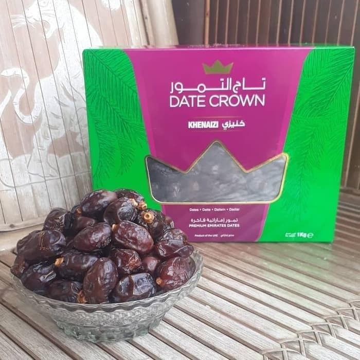 

Kurma Date Crown Khenaizi Premium Emirates Dates Khenaizi 1KG