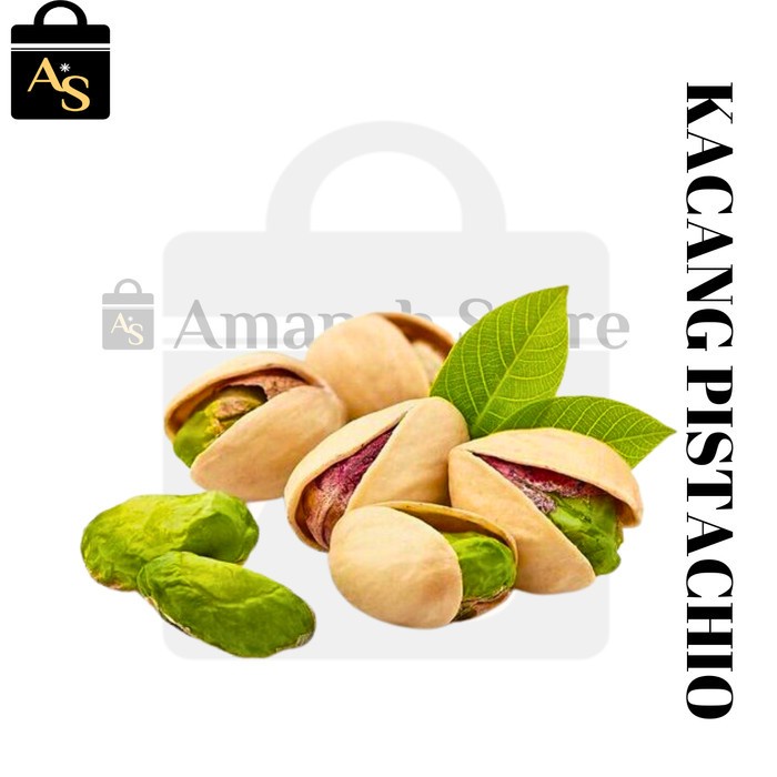 

Kacang Fustuk Pistachio Panggang 500 Gram