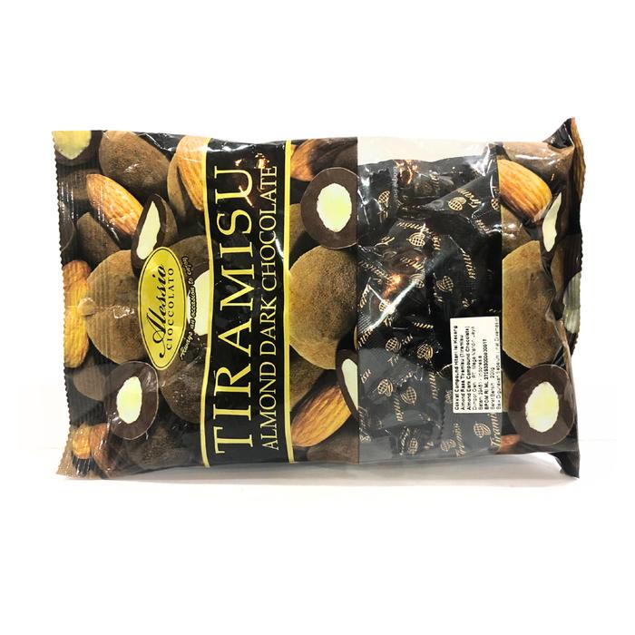 

terbaru !!! coklat tiramisu almond dark 200gr alessio cioccolato tiramisu ready