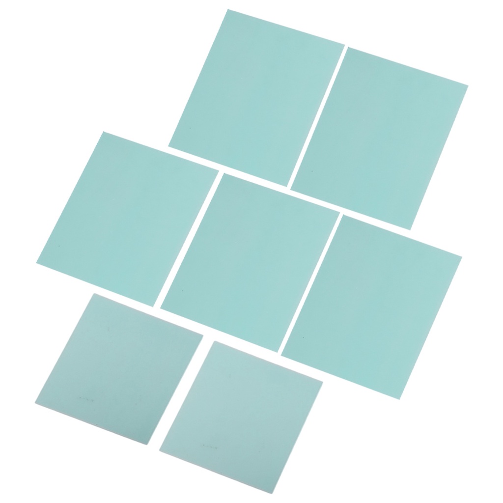 7pcs Welding Helmet Lenses 5.23" X 4.72 " 4.05'' X 3.85'Inner Outer Lens PC Film For LYG-M800H 17800