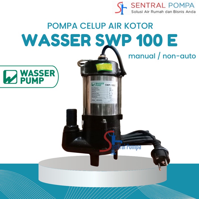 Jual [READY] Wasser SWP 100 E Pompa Celup Air Kotor 100 watt Sewage Pump