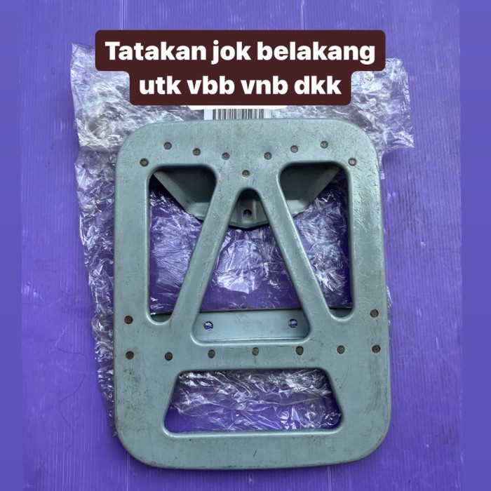 Promo Terbatas Tatakan Jok Belakang Sip Utk Vbb, Vnb Dkk Aman
