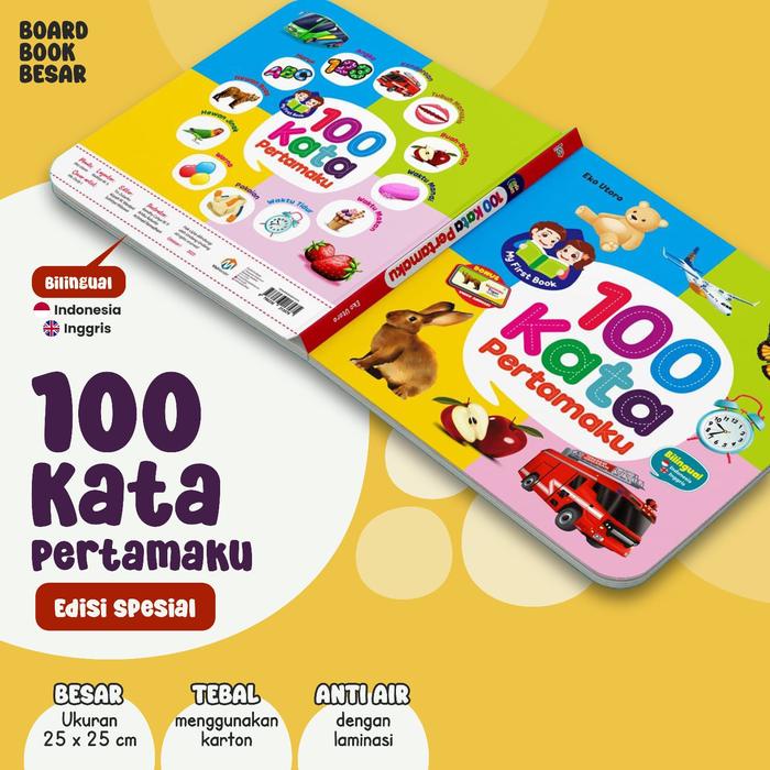 

Promo Buku Aktivitas Anak 1 Tahun - My First Book 100 Kata Pertamaku - Ziyad Books Tbk
