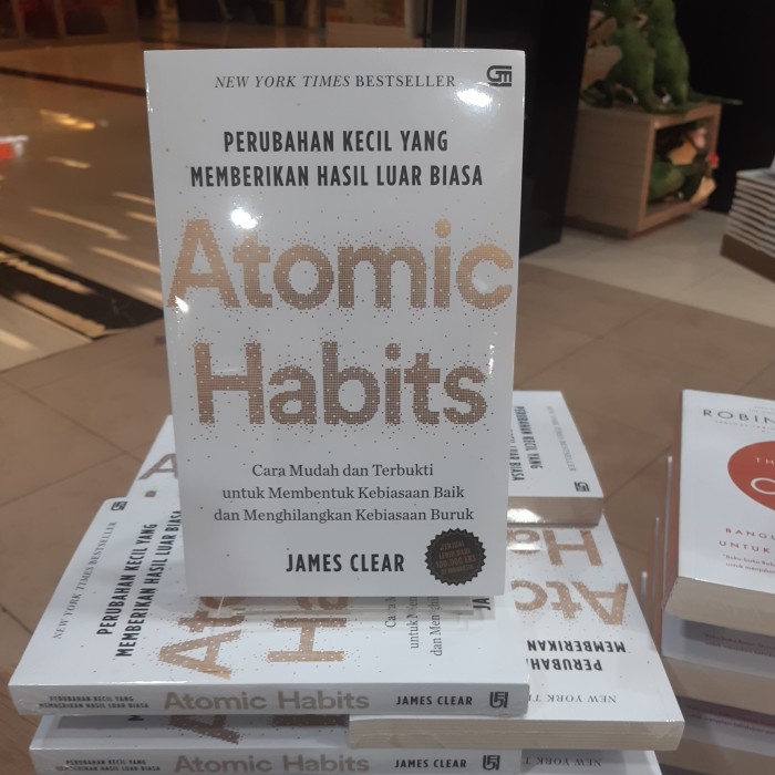 

Promo Buku Atomic Habits Perubahan Kecil Yang Memberikan Hasil Luar Biasa Tbk