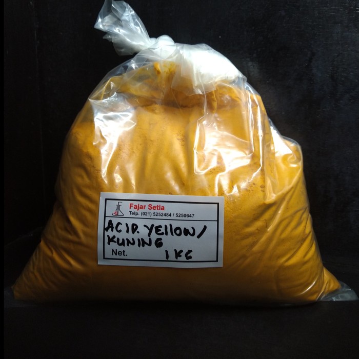 

DISKON PEWARNA NYLON ACID YELLOW / KUNING READYY