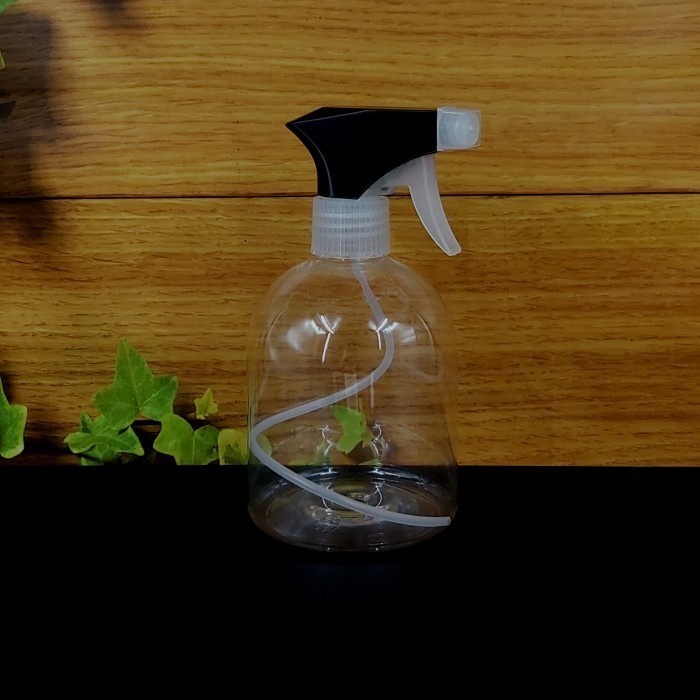 (BestSeller) Botol spray 500ml pendek bening / Botol kispray 500ml PET / BOTOL PET