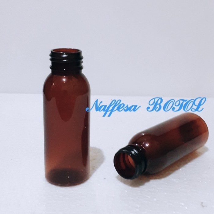 (BestSeller) botol amber 60 ML NECK 24 / BOTOL COKLAT 60ml neck 24