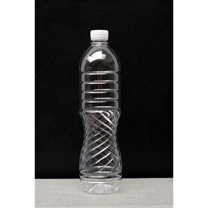 (BestSeller) Botol PET Aqua 1000ml / 1 Liter Terate Plastik