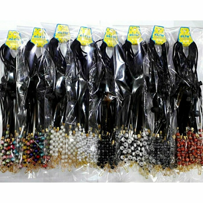 

(BestSeller) Kalung Strap Masker TALI MONTE 2in1 Konektor 12buah Kulakan Grosir