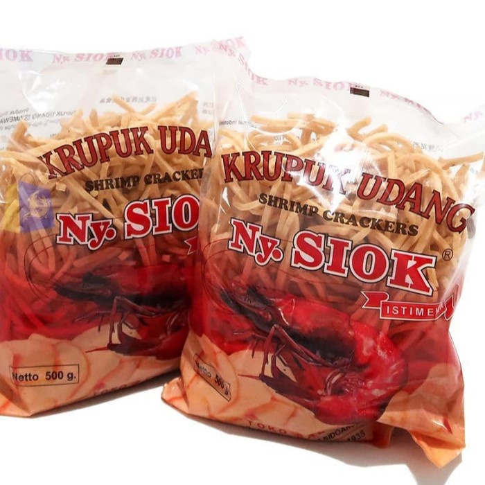 

Kerupuk Udang Stick Premium Ny Siok 500 gr