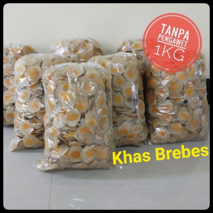 

Kerupuk telur asin 1kg