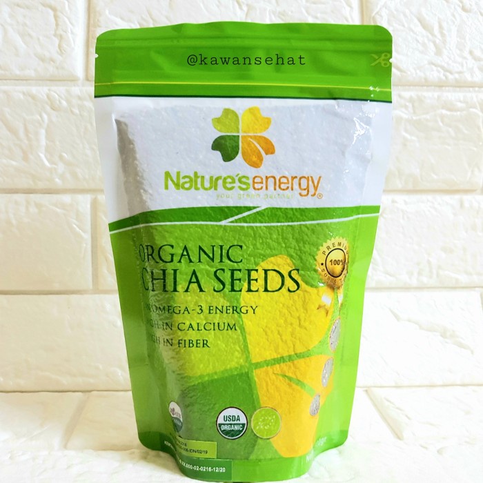 

Nature's Energy Organic Chia Seed 500gr Biji Chia Organik