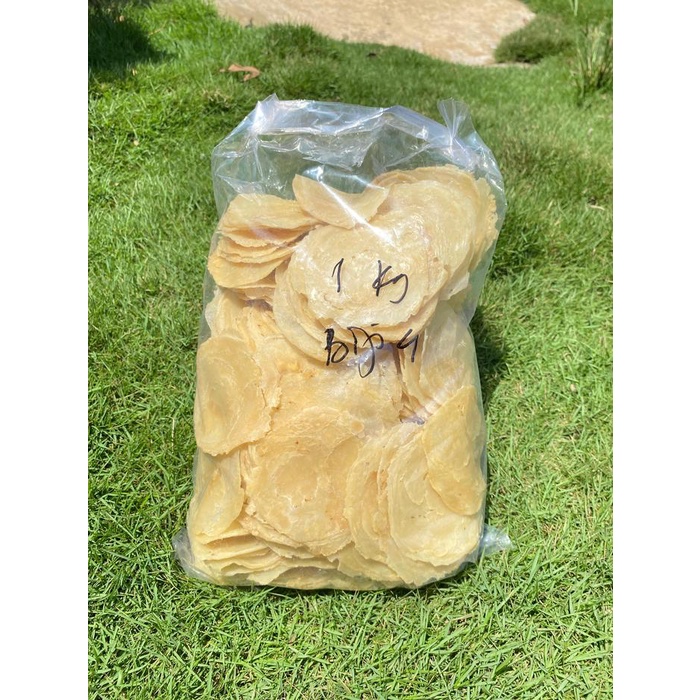 

MURAHHH !!! 1KG Emping Melinjo Kering Pasar 100% Menggunakan Melinjo Asli Food