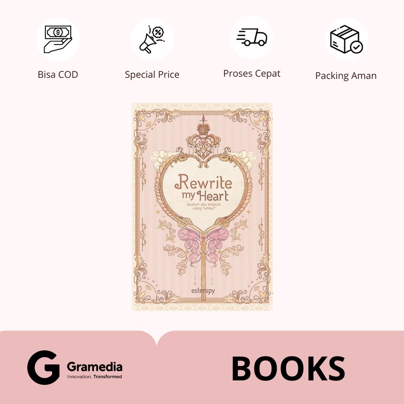 Gramedia Supratman | Rewrite My Heart | Produk Original Gramedia