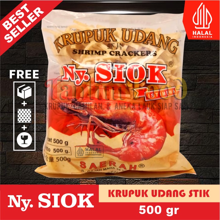 

Krupuk Kerupuk Udang Stik / Stick Ny Siok
