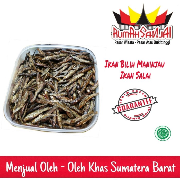 

Ikan Bilih Salai Maninjau 250 gr - Bada Hitam