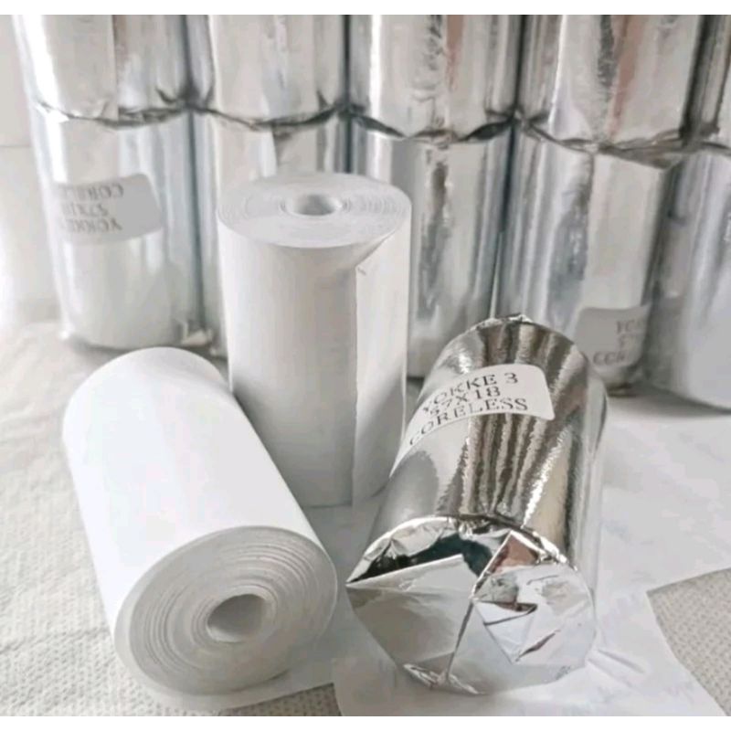 

NEW 10PCS KERTAS KASIR THERMAL MURAH 58X40MM EDS PRINTER 58MM GOOD PRODUK SIAP KIRIM