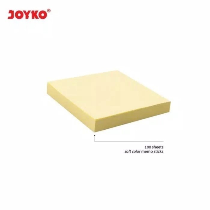 

(BestSeller) Sticky Notes Memo Stick Joyko Kertas Tempel Sticker Catatan Reusable