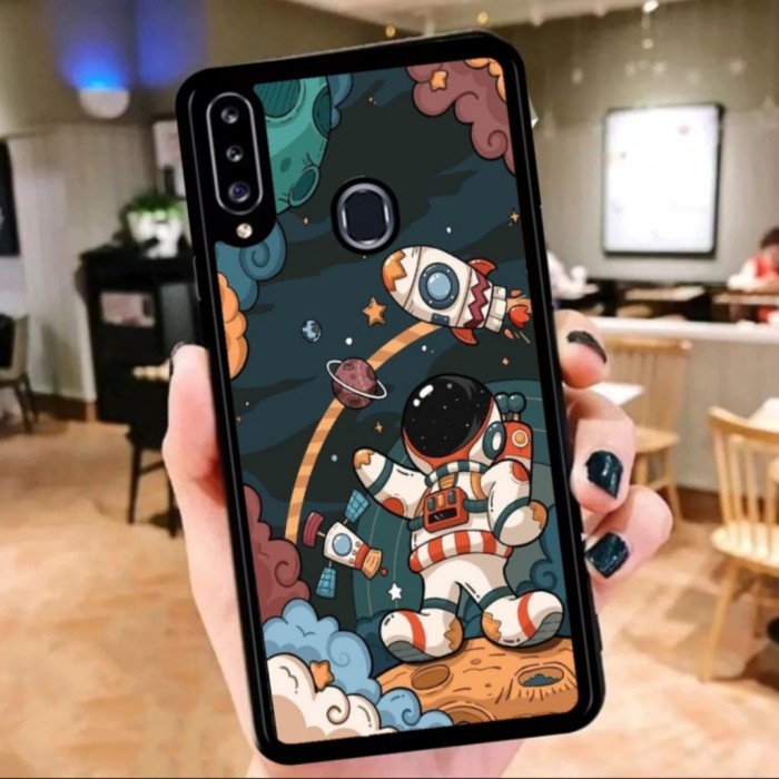 (Good) Casing Custom Samsung A20 A20s A30 M20 AesThetic Astronot Case
