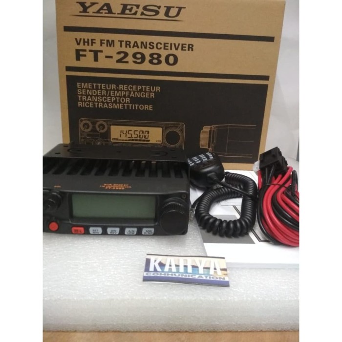 YAESU FT-2980 VHF BAND 80WATT