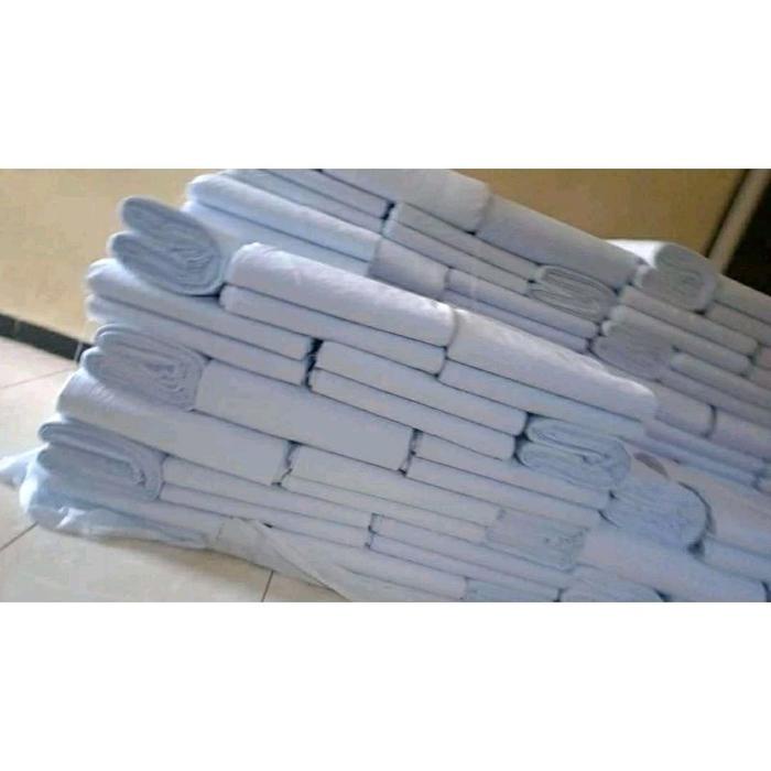 

1 ROLL (50 METER)KAIN KAFAN/KAIN PUTIH /KAIN JENAZAH CAP BABY DAN CAP HORSES WARNA PUTIH BERSIH