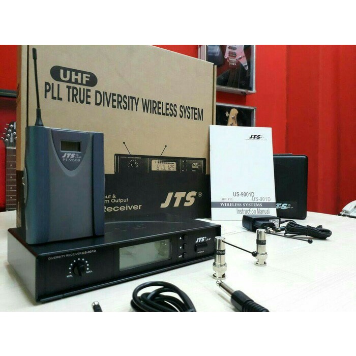 JTS US901D/PT950B+CM501 UHF Wireless Clip On