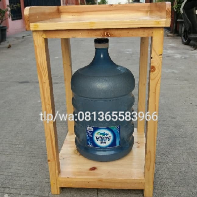 Meja/Rak/Meja dispenser/Rak tingkat/Tempat dispenser/Rak kayu/Meja rak