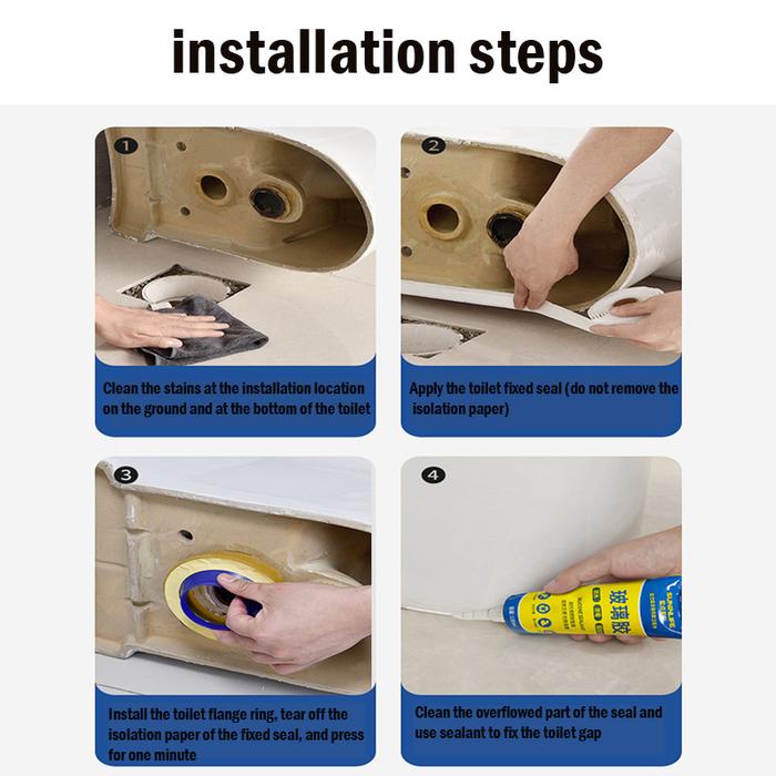 Promo Cod Gasket Closet Karet Dodol Closet Duduk Lem Closet Duduk Toilet Flange Ring Untuk