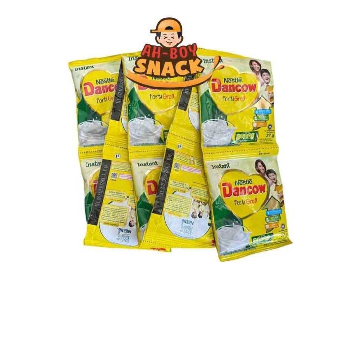 

(BestSeller) DANCOW T FORTI GRO [PUTIH] RENCENGAN (10 SACHET X 27 GRAM) - PUTIH - T