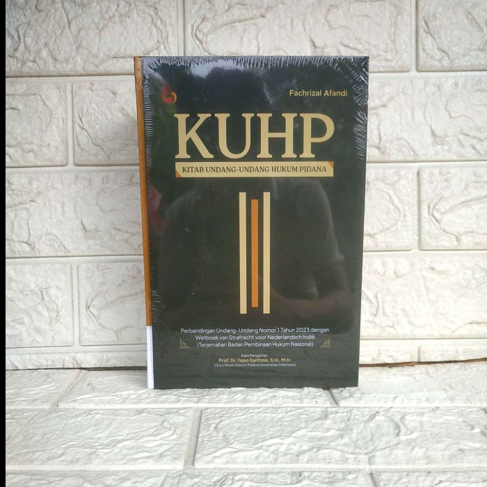 

Produk Viral Kuhp Kitab Undang Undang Hukum Pidana Hc Dr. Fachrizal Afandi S.Psi., S.H., M.H. Setara
