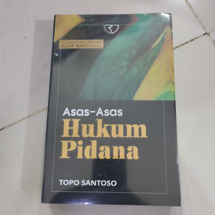 

Ready Stock Asas Asas Hukum Pidana By Topo Santoso Cod