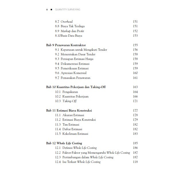 

Ready Stock Buku Quantity Surveying Pengantar Manajemen Biaya Dan Kontrak Seng Hansen Cod