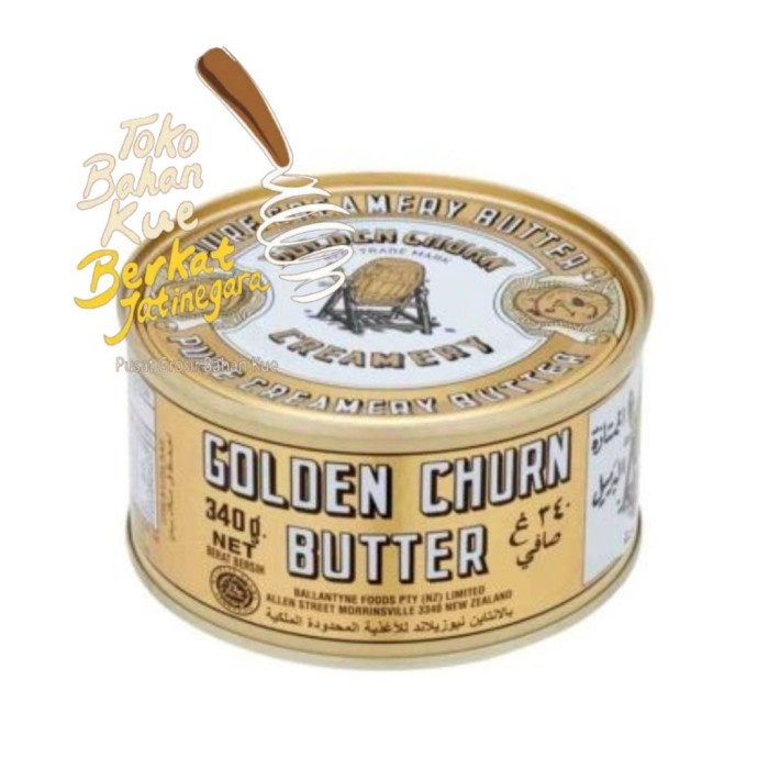 

(BestSeller) BUTTER GOLDEN CHURN 340 GR PURE CREAMERY / MENTEGA GENTONG