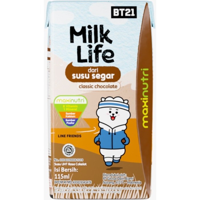 

(BestSeller) SUSU UHT MILK LIFE KIDS 115ML 1 DUS 45 PCS
