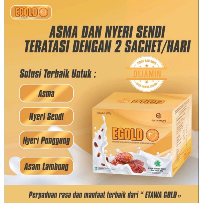 

(BestSeller) Susu Etawa EGOLD original beli 2 box free produk