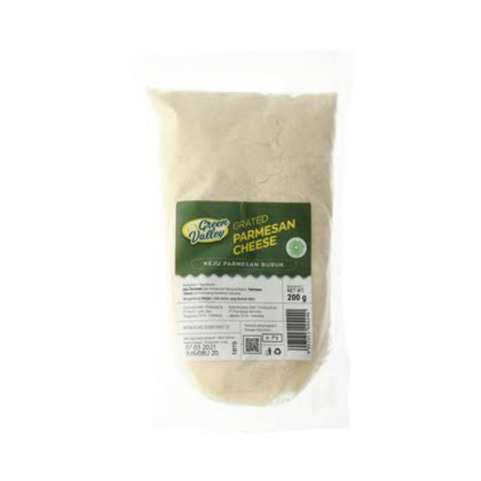 

(BestSeller) Keju Parmesan Green Valey 200gr Kemasan Repack Original Parmesan Cheese Greeted