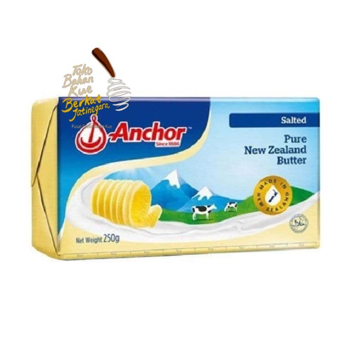 

(BestSeller) BUTTER SALTED ANCHOR 227 GR / MENTEGA ASIN / (PCS)