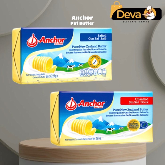 

(BestSeller) Anchor Pure New Zealand Butter 227gr