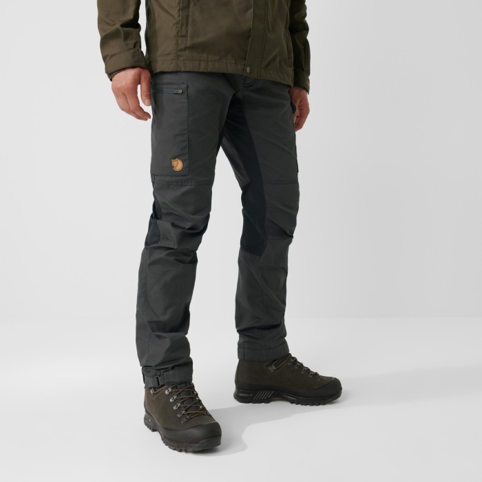 New Celana Panjang Pria Fjallraven Kaipak Trousers - Dark Olive Original