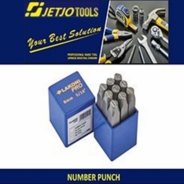 

Jual [READY] 101375 NUMBER PUNCH SIZE 12MM ISI 9 PCS LAKONI PRO