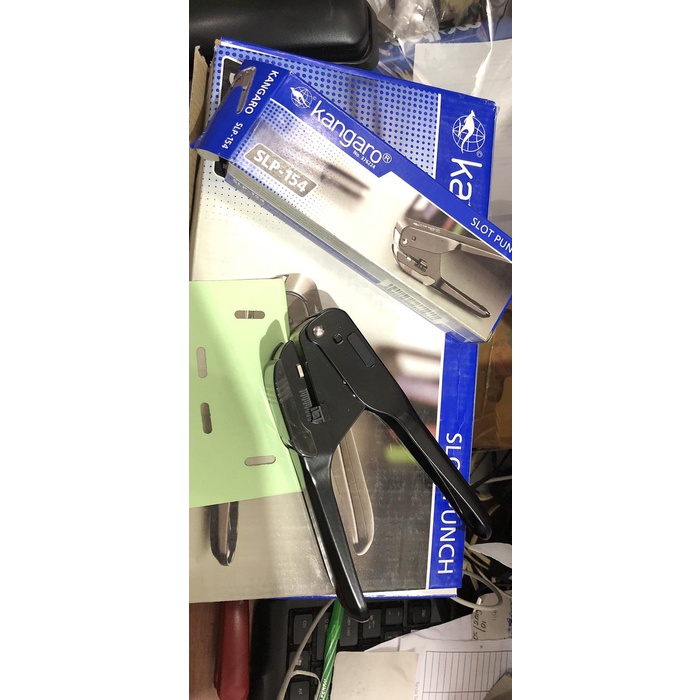 

Jual [READY] Pembolong id card oval slot punch kangaro