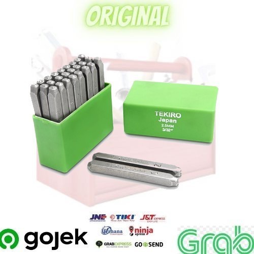 

Jual [READY] Tekiro Huruf Ketok 2mm - Letter Punch Tekiro Hurup Ketok Original