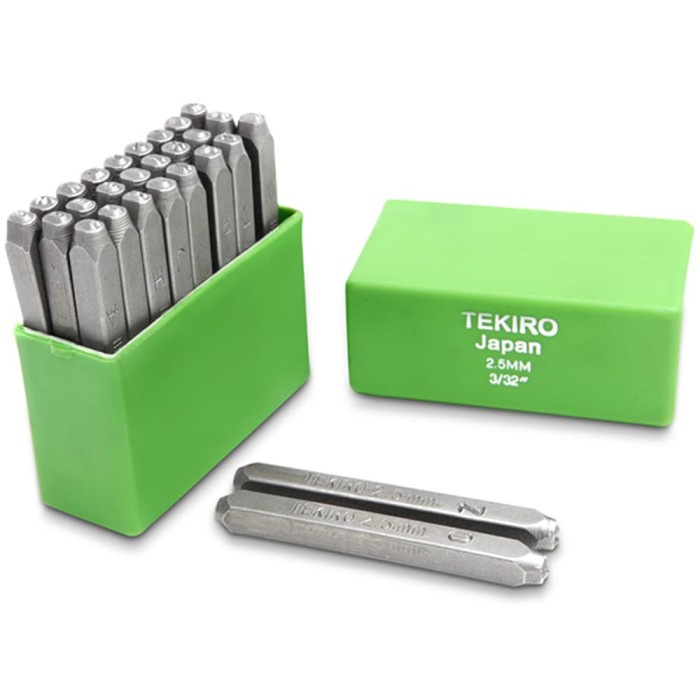 

Jual [READY] Tekiro Huruf Ketok 12 mm Letter Punch Tekiro