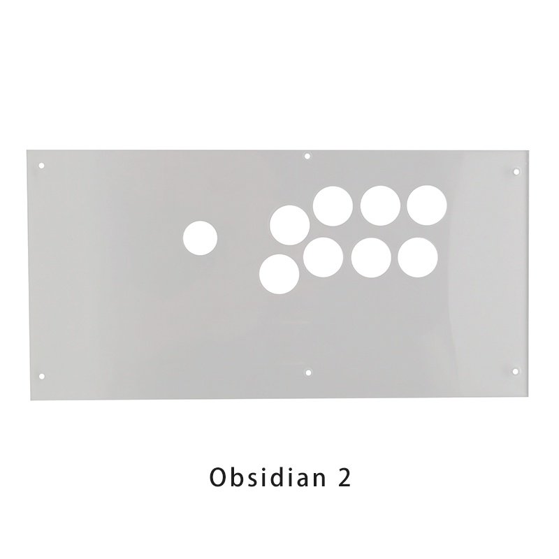 Qanba Q7 Obsidian 2 Transparent Plexi Cover Panel Acrylic