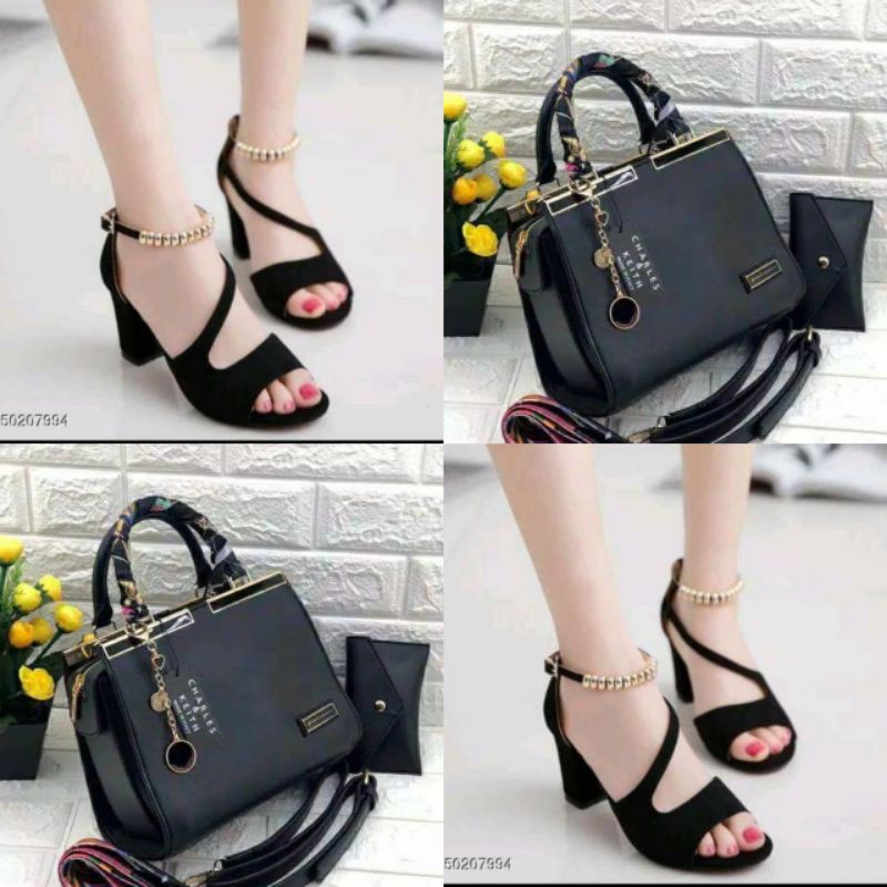 Heels Sandal Kondangan Wanita Jinjit Korea Style Heals Remaja Haktahu 5Cm 7Cm Heelas Srandal Hills P