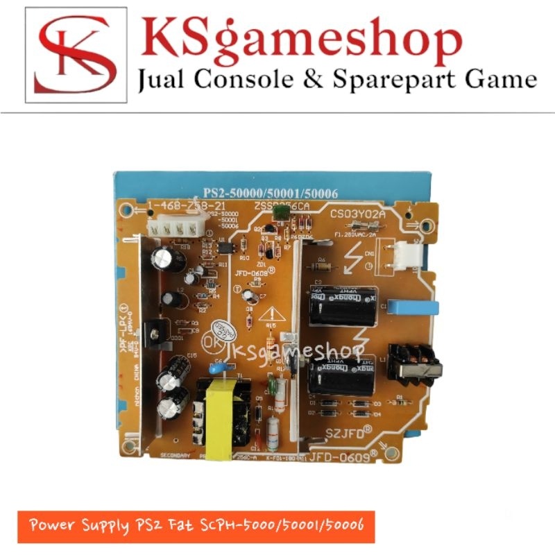 ELEKTRO11- Power Supply Suplay PS2 Fat Tebal Seri SCPH 50000 50001 50006 5xxx