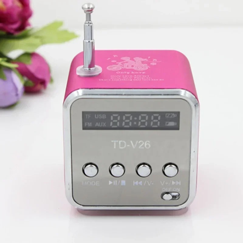 Rechargeable Portable Radio Portable Mini Radio Mini High Bluetooth Portable Voice Suitable For