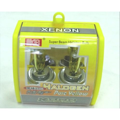 lampu h4 kuning. bohlamp lampu utama h4. lampu mobil. halogen h4 kunin