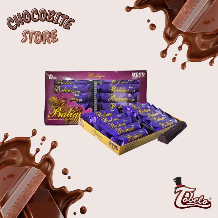 

Tobelo Baligee Tray 10x20gram - Tobelo Baligee Isi 10 Pcs Chocolate Coklat coklat royce Jajanan